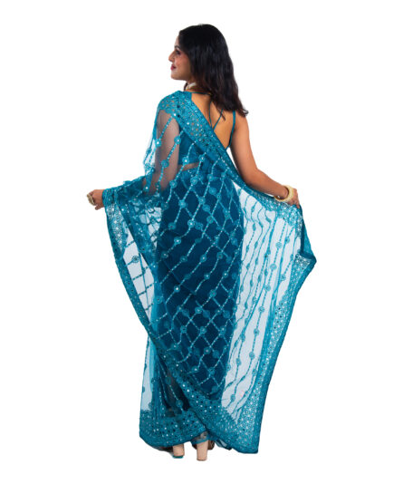 Georgette Printed Saree - Image 2