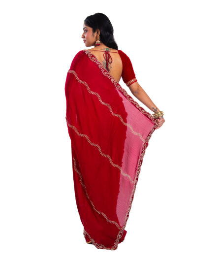 Traditional Banarasi Saree - Image 2