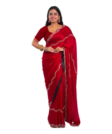 Traditional Banarasi Saree - Image 3