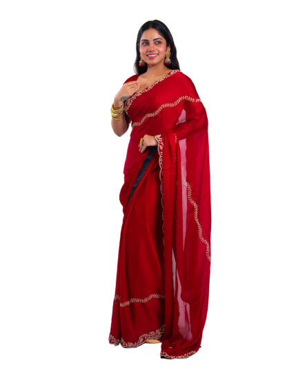 Traditional Banarasi Saree - Image 7